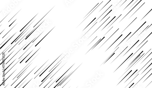 Black and white line speed pattern background stock illustration. 