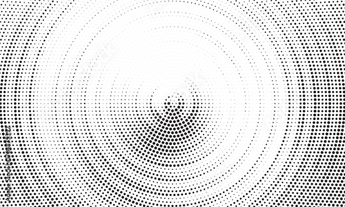 Halftone background vector, abstract backdrop design with two tone pattern and copy space for edit your content