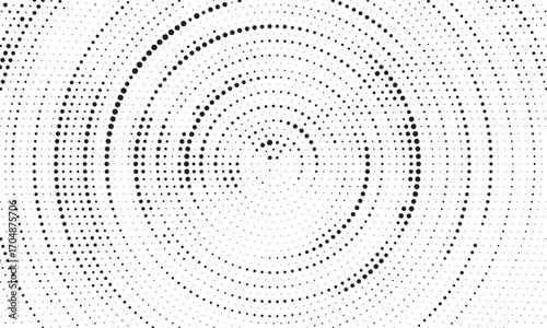 Halftone background vector, abstract backdrop design with two tone pattern and copy space for edit your content