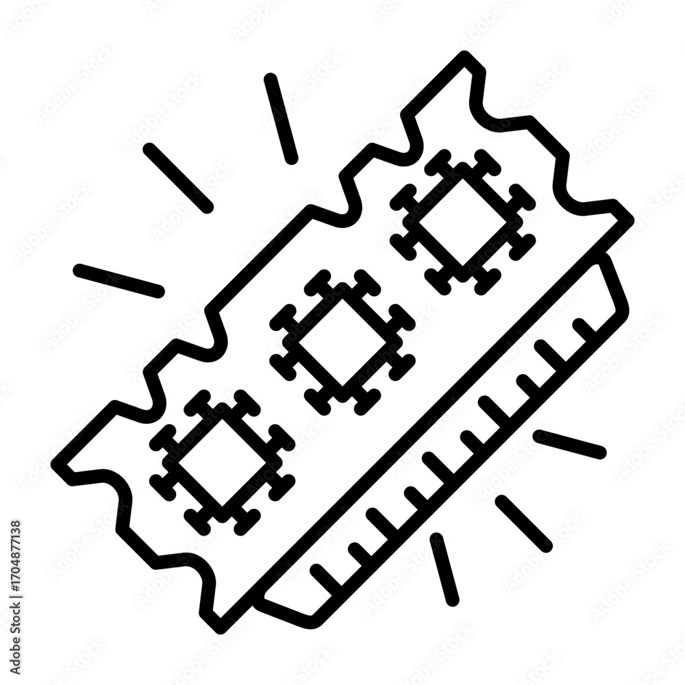 Random Access Memory Icon