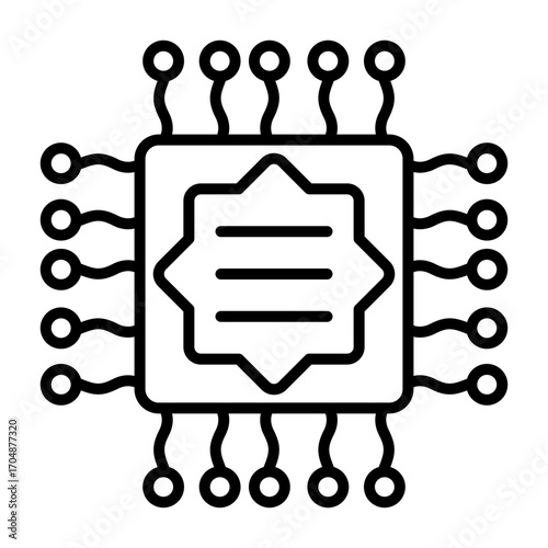 Cpu Chip Icon