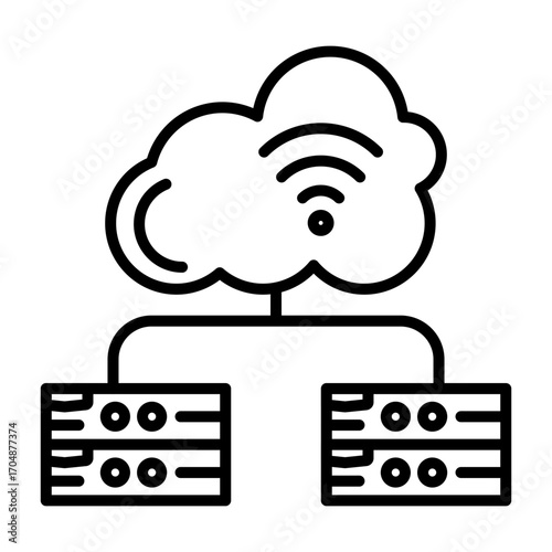 Virtualization Server Icon