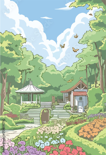 house in the forest