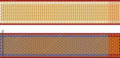 Saree Block Print New Puja Eps, Festive Saree Work Eps, New Puja Saree Print Design Eps, More Saree Work For Puja Festival Eps