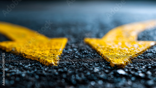 moment of being forced to choose right or left, expressing abstract business or life divergence