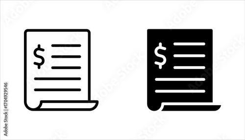tax icons set. for website marketing design, logo, app, template, vector illustration on white background