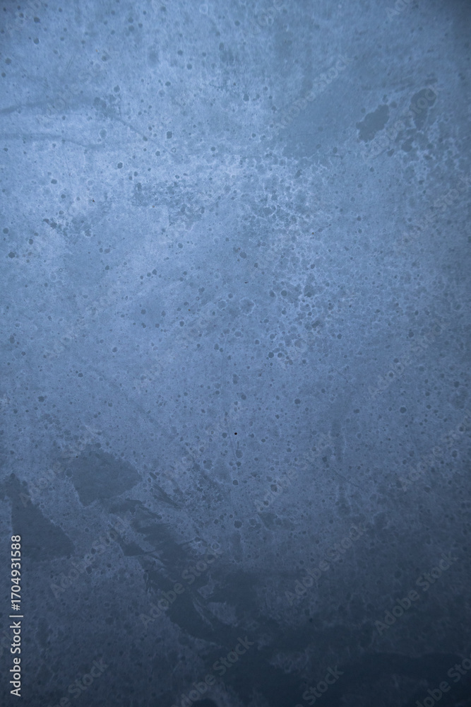 Obraz premium Abstract Blue Surface Texture with Bubbles and Irregular Shapes