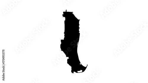 Cybernetic arm with transparent background