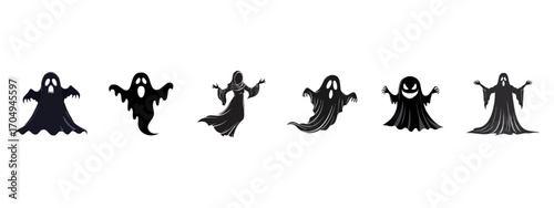 Ghost Halloween Illustration