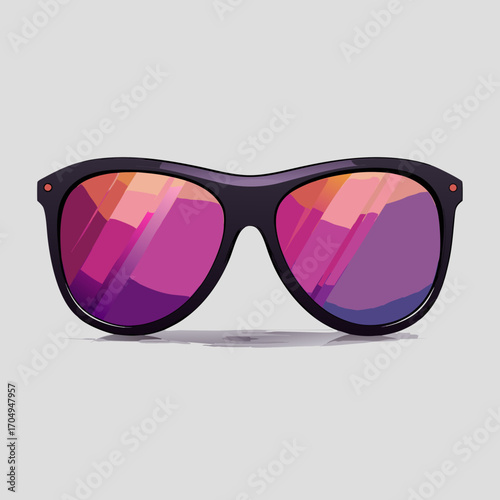 sunglasses isolated on white