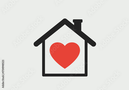 Home Sweet Home A Heartfelt Illustration of Love and Belonging