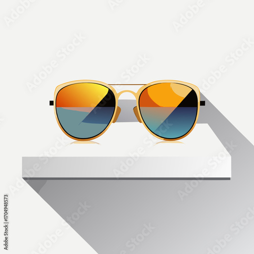 sunglasses with sun