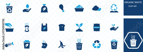 trash, recycling, litter, pollution, landfill, waste management, composting, waste sorting and more. Vector 