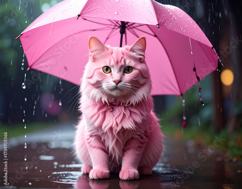 Pink Cat