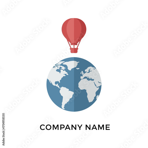 global travel hot air balloon.