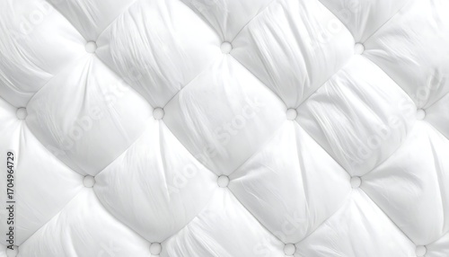 White quilted fabric texture