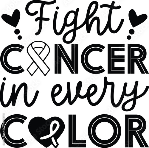 fight cancer in every color