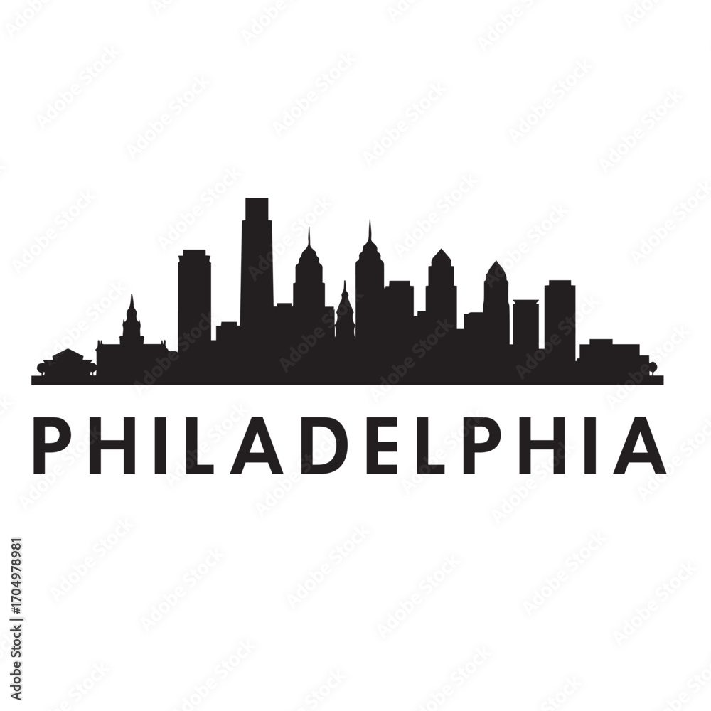 Fototapeta premium philadelphia skyline