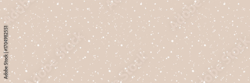 Seamless beige vintage paper texture. Light brown dust, coffee powder, sugar or salt granules. Retro craft speckles, flecks and particles background. Rustic kitchen café design wallpaper, chocolate bg