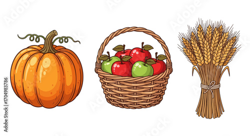 Autumn Harvest Display.