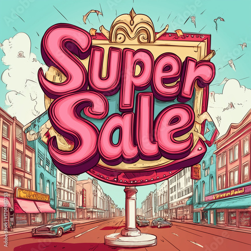 super sale font, cover, background, illustration, advertising, font, shopping, day, singles' day, festival, sale, celebration, text, word, poster, design