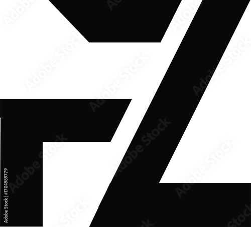 letter f with Z icon