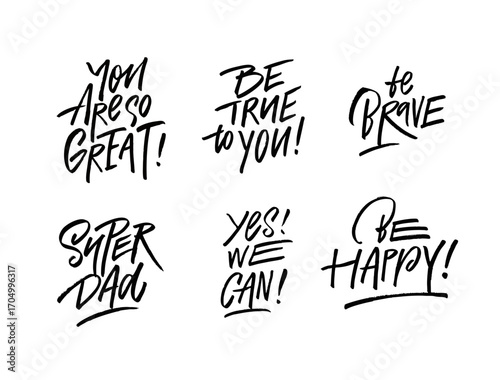Explore a collection of Inspirational Handwritten Quotes that foster Motivation and Positivity