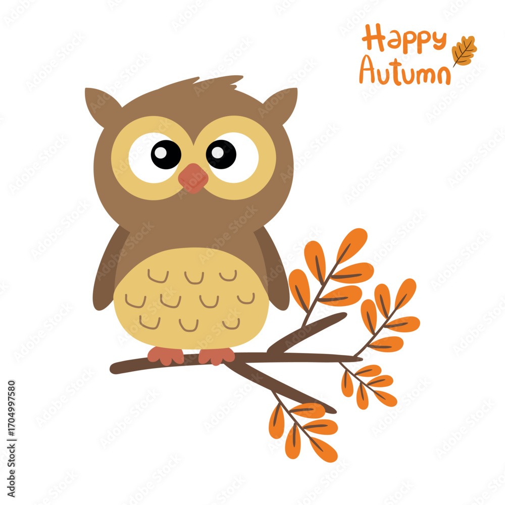 custom made wallpaper toronto digitalHand drawing cartoon owl sticker set. cute animal drawing sticker, doodle set
