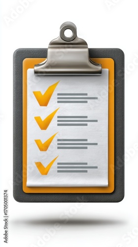 Checklist for success, streamlining tasks and achieving goals with efficient organization