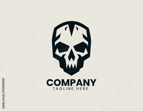 Free Download Skull Mountain Logo - GFXLoad