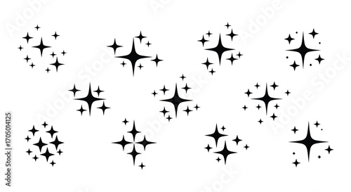 a collection of twinkling stars scattered across space