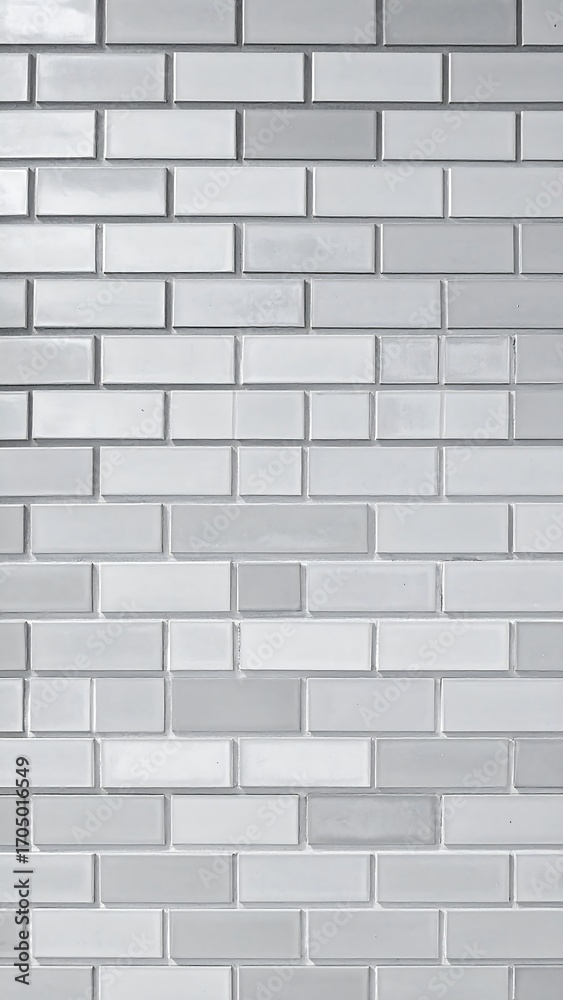 Fototapeta premium White brick wall texture