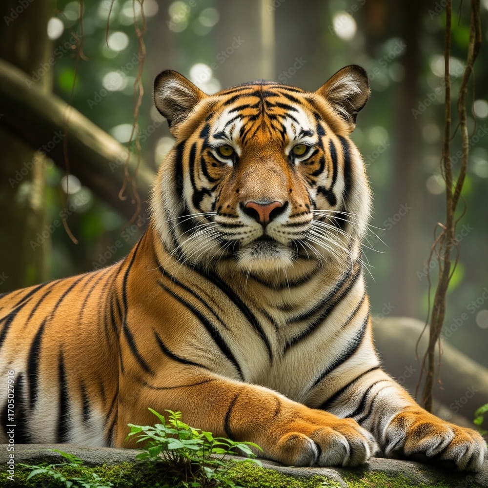 Obraz premium tiger in the forest