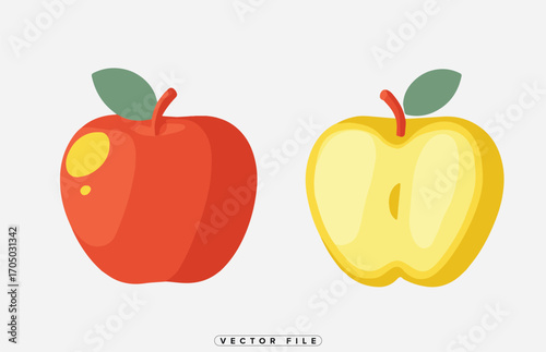 Fresh apple slices, perfect for healthy food promotions