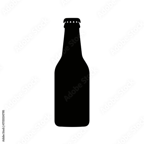 empty beer bottle