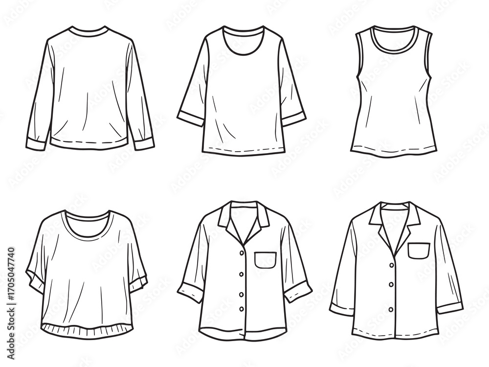 Pajama top comfortable soft nightwear style Pajama top comfortable soft nightwear style