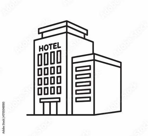 vector illustration of a building
