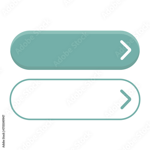 Website button elements. Interface navigation symbol. Click here Vector. User panel illustration. EPS 10.