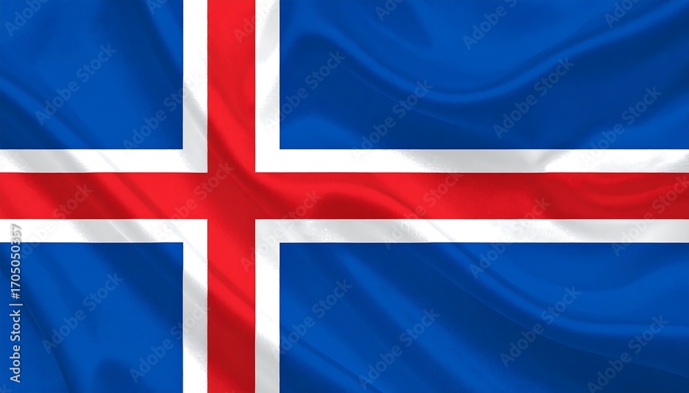 Obraz premium flag of Iceland