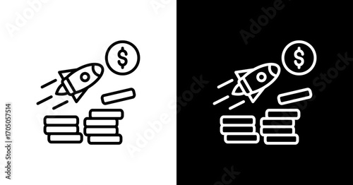 Revenue Boosting Icon Set Multiple Style Collection