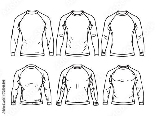 Rash guard designed for active athletes
