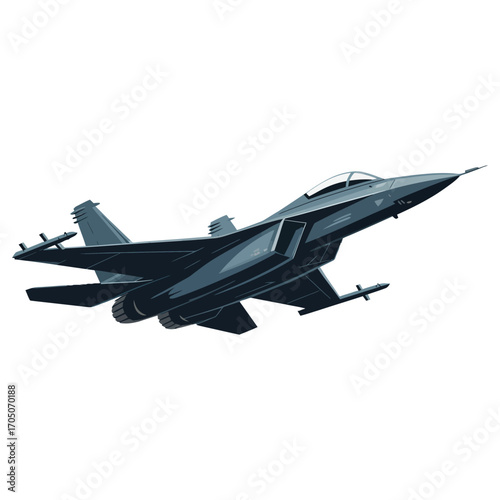 military jet fighter