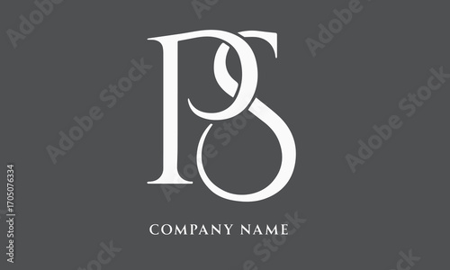 PS, SP Alphabets Letters Logo Monogram (5000x3000 pixels, 300dpi)