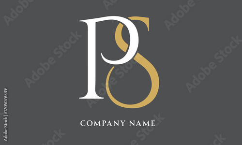 PS, SP Alphabets Letters Logo Monogram (5000x3000 pixels, 300dpi)