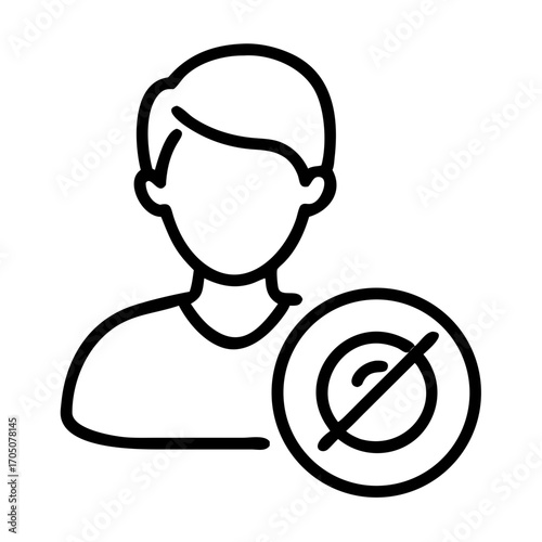 Contacts blocked contact icon transparent background 