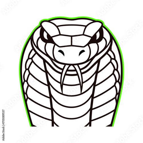 snake in the form of a snake