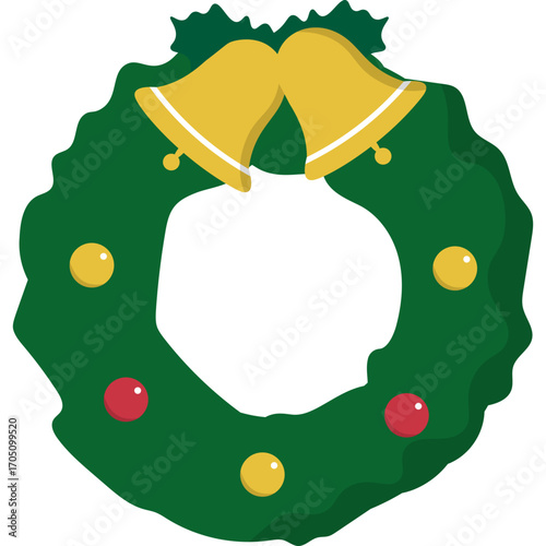 Christmas Green Wreath Decoration
