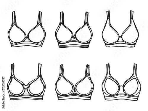 Sports bra comfortable support for active women