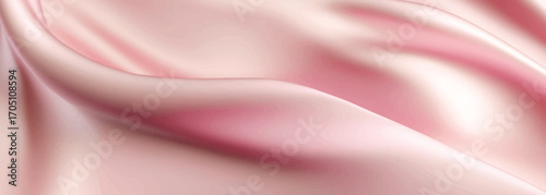 Light pink dropped elegant silk fabric background. Textile texture. Vector illustration	