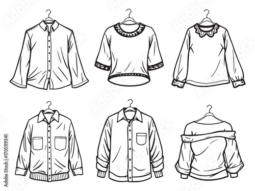 White shirt elegant versatile modern fashion